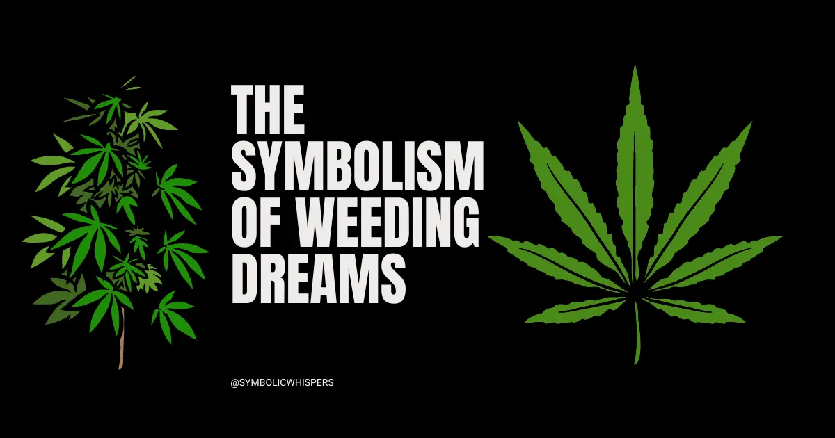 Dream of weeding