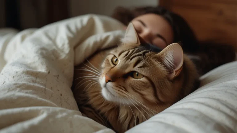 Cat sleeping above my head meaning spiritual