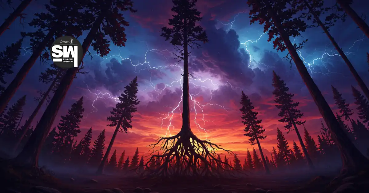 biblical meaning of falling trees in dreams