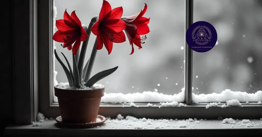 dream about red flowers