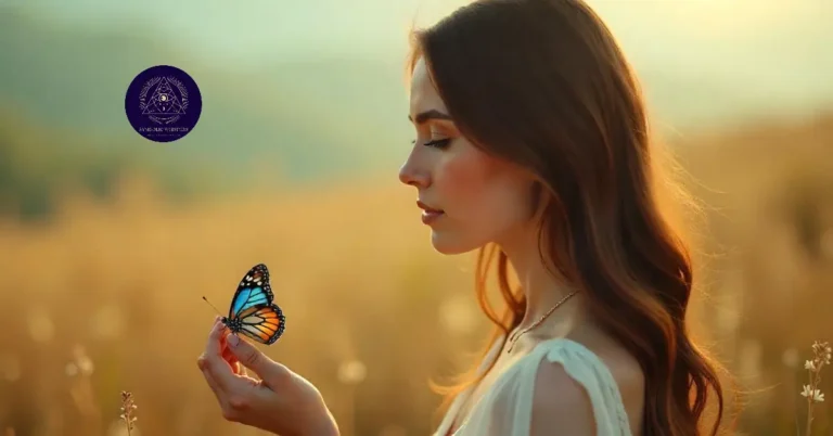 what does it mean if a butterfly lands on you