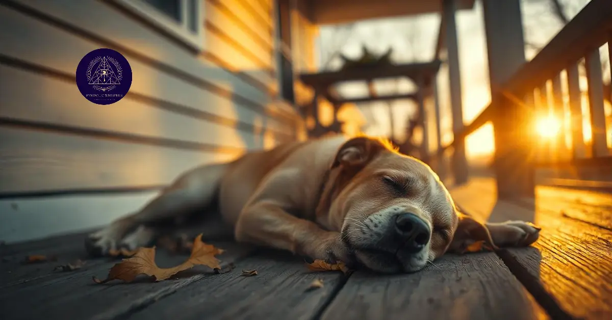 Dreaming about your dog dying