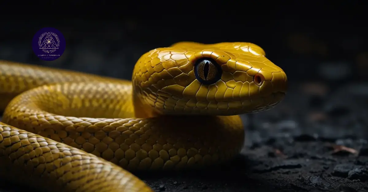 yellow snake dream spiritual meaning