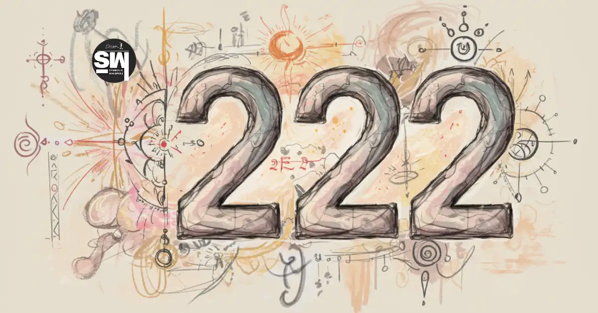 222 angel number meaning