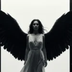 angel with black wings dream