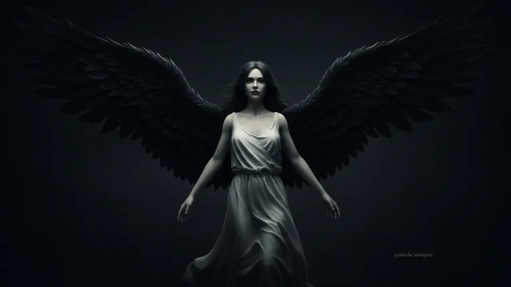 Are Black-Winged Angels Good or Evil? Fascinating Spiritual Insights 2 angel with black wings dream