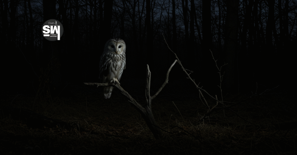 seeing an owl at night spiritual meaning