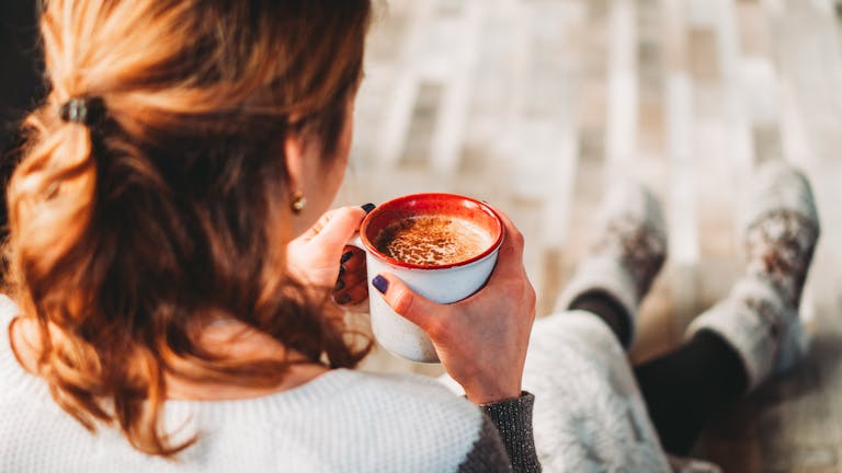 Drinking coffee dream meaning