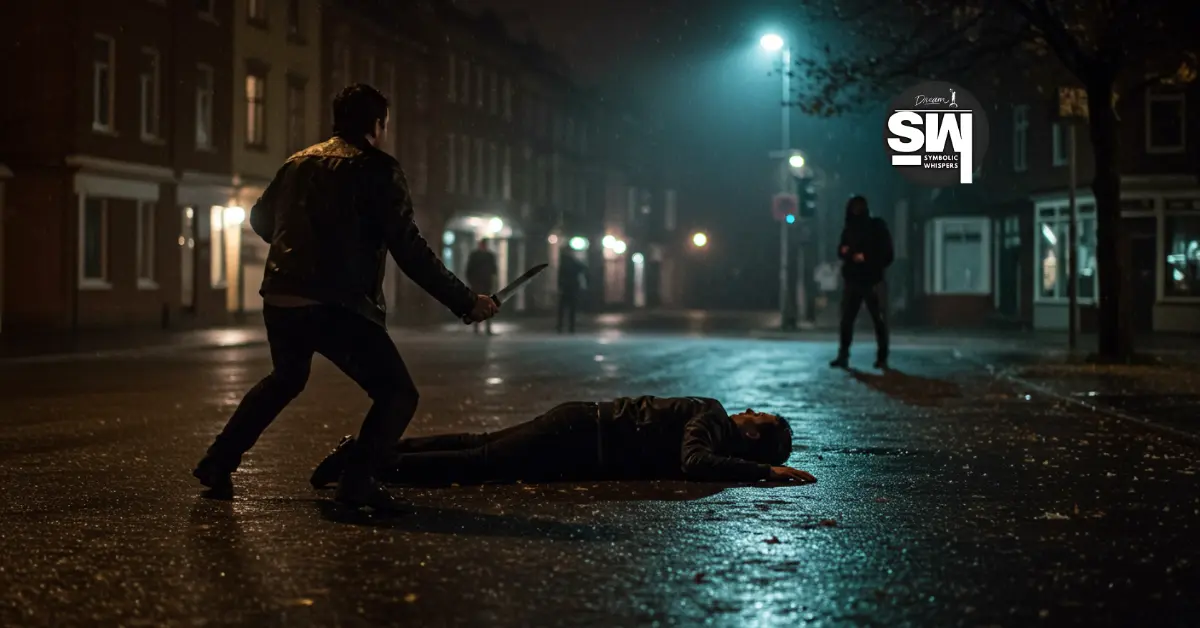 biblical meaning of stabbing someone in a dream